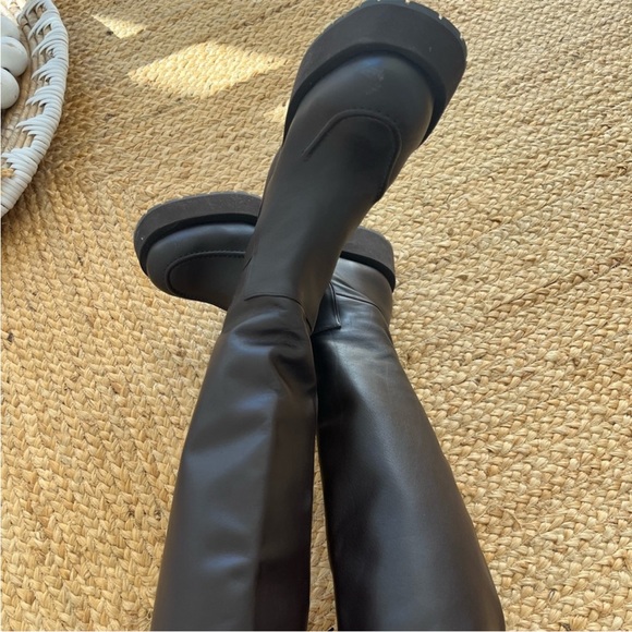 Anthropologie NWT Paloma Barcelo knee Platform Boot comfortable HOT❤🔥 - Picture 9 of 15